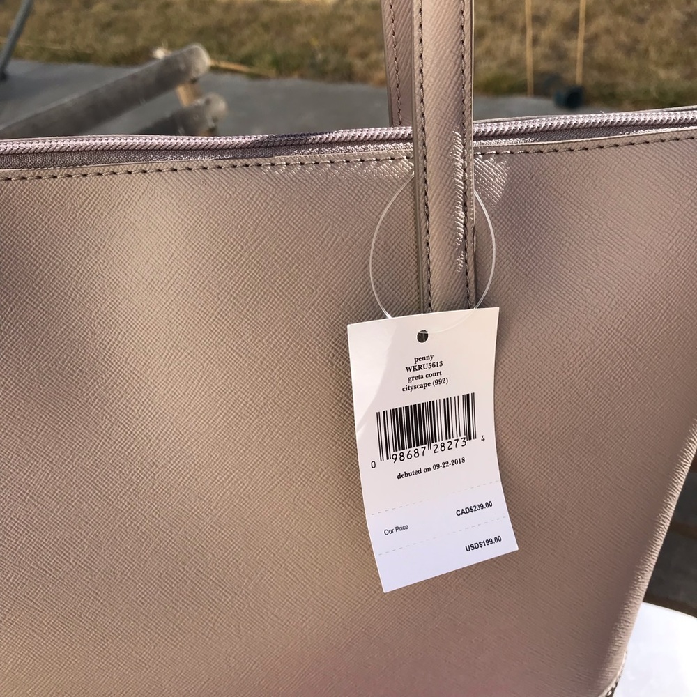 Kate spade Penny Greta Court tote cityscape gray - Picture 5 of 7
